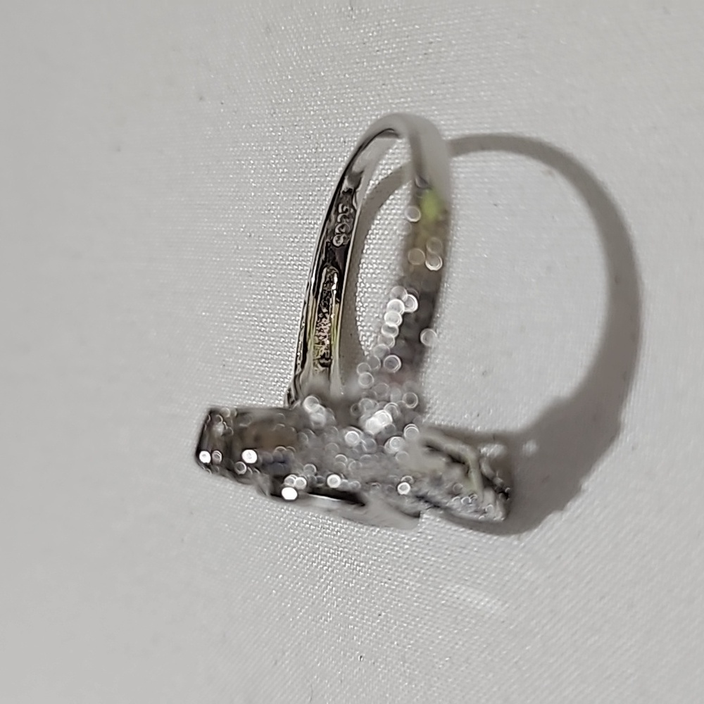 Heart Shape Sterling Siver Ring - Picture 10 of 16